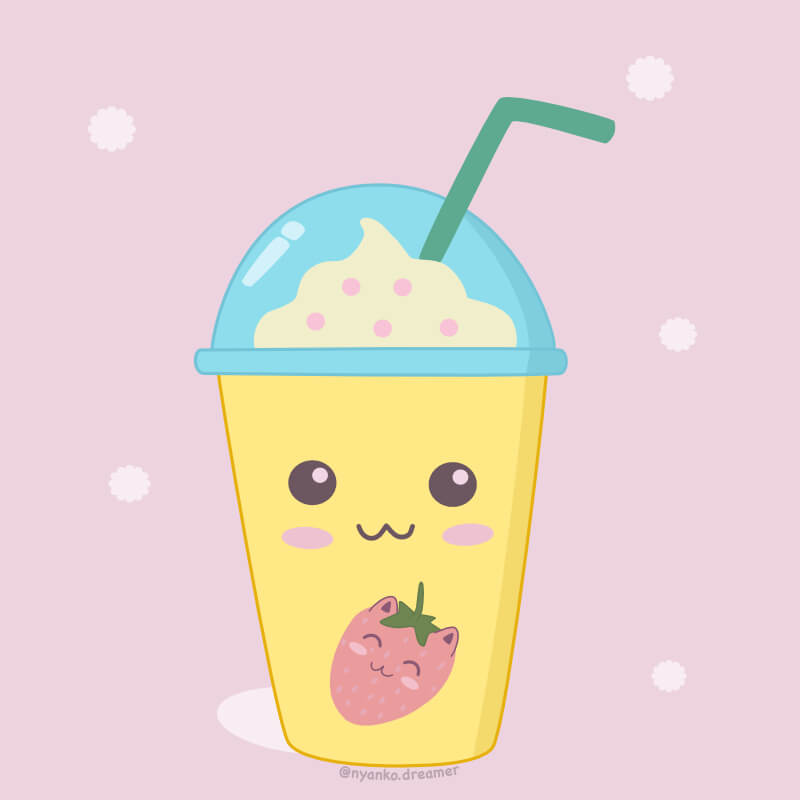cup of smoothie